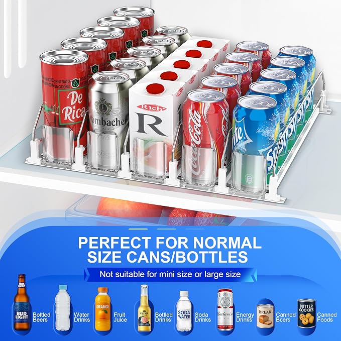 Drink Organizer for Fridge, Upgraded Drink dispenser for fridge, Automatic - Image 6