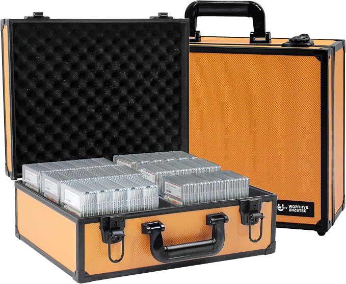 Graded Card Storage Box; Durable Sports, PSA Card Storage Case- Trading Card by UHZBTEC
