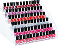 KINGROW Nail Polish Organizer Holder Rack 6 Layers Acrylic Display Rack by KINGROW