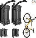 monTEK Heavy Duty Bike Wall Mount, Swivel Bike Wall Hanger Holds Up to 77lbs by monTEK