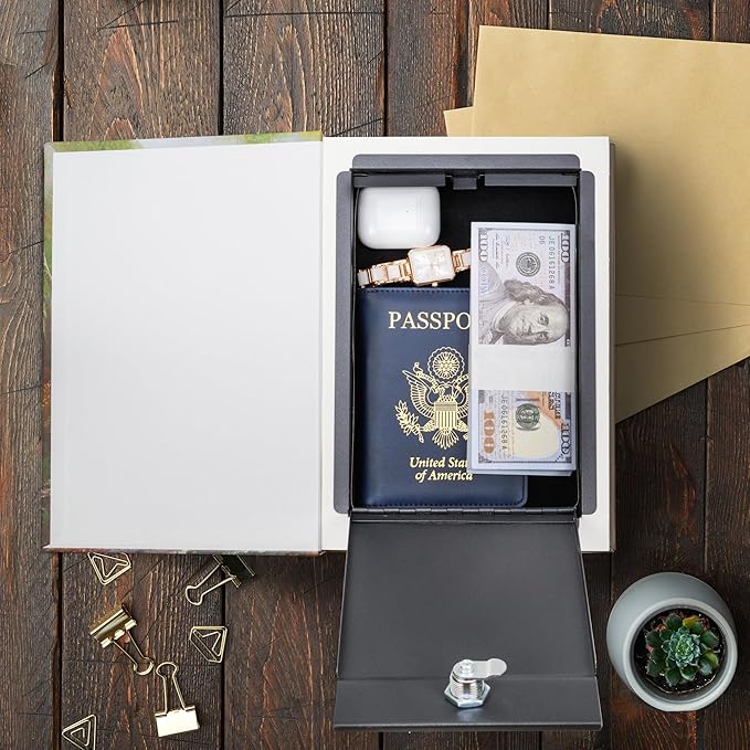 Barska Hidden Book Safe – Real-Look Pride and Prejudice Diversion Lock Box - Image 2