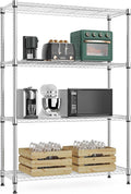 1000 lbs 4Tier Shelf Metal Storage Shelves Wire Rack Closet Organizers by MEIGAOPLASTICANDMETALHKCOLIMITED