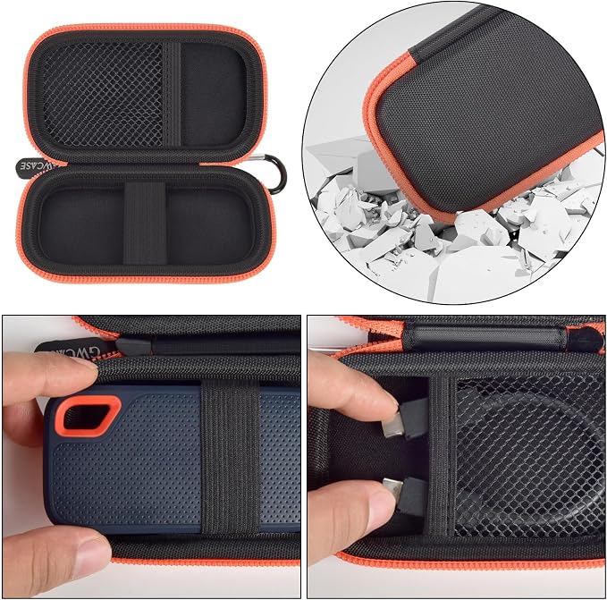 Hard Case Compatible with SanDisk 1TB 2TB 4TB 500GB 8TB Extreme Portable SSD - Image 5