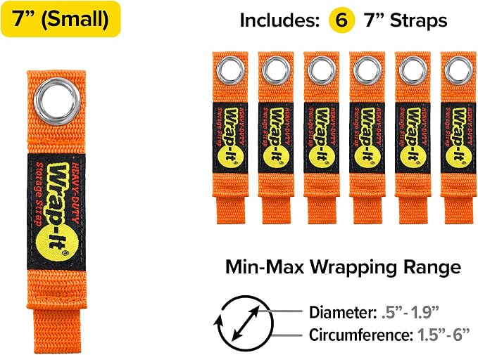 Heavy-Duty Wrap-It Storage Straps - Image 3