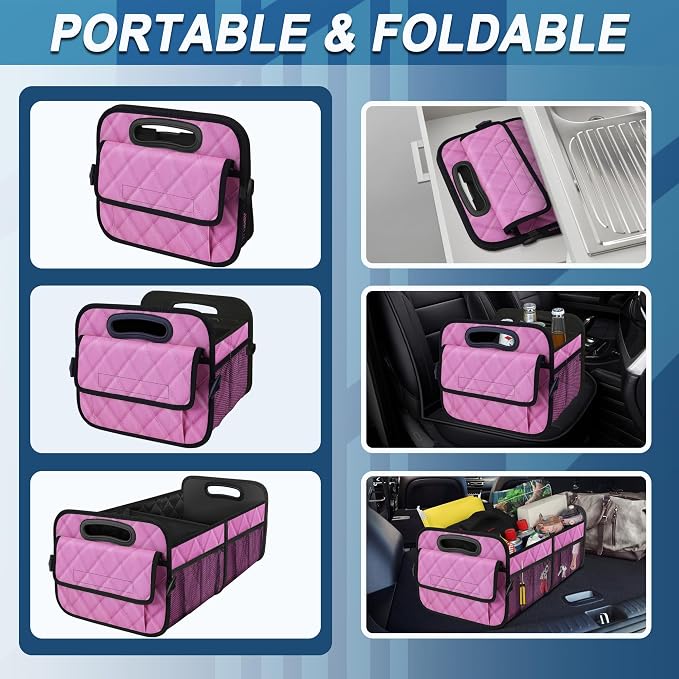 Deosk Car Trunk Organizer for SUV, Car Organizers and Storage - Image 4
