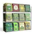 Jumyee 3-Tier Acrylic Tea Bag Organizer & Storage Box, 12 Compartment Portable by Jumyee