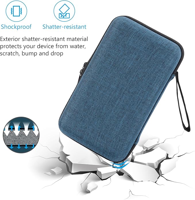 ProCase Large Hard Travel Electronic Organizer Case - Image 5
