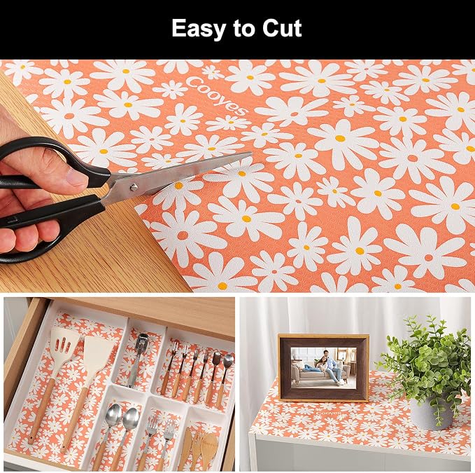 Cooyes Shelf Liner – Premium Non-Adhesive Cabinet & Drawer Liner - Image 7