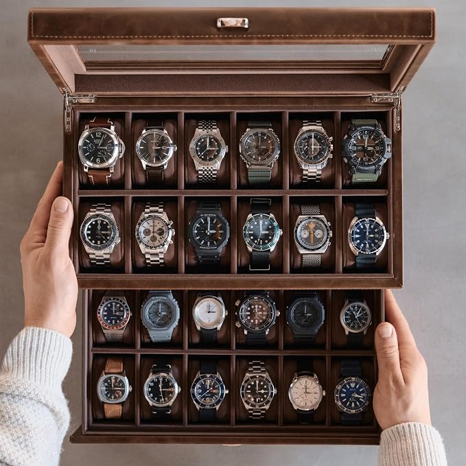 TAWBURY 24 Slot Watch Box for Men - Image 8