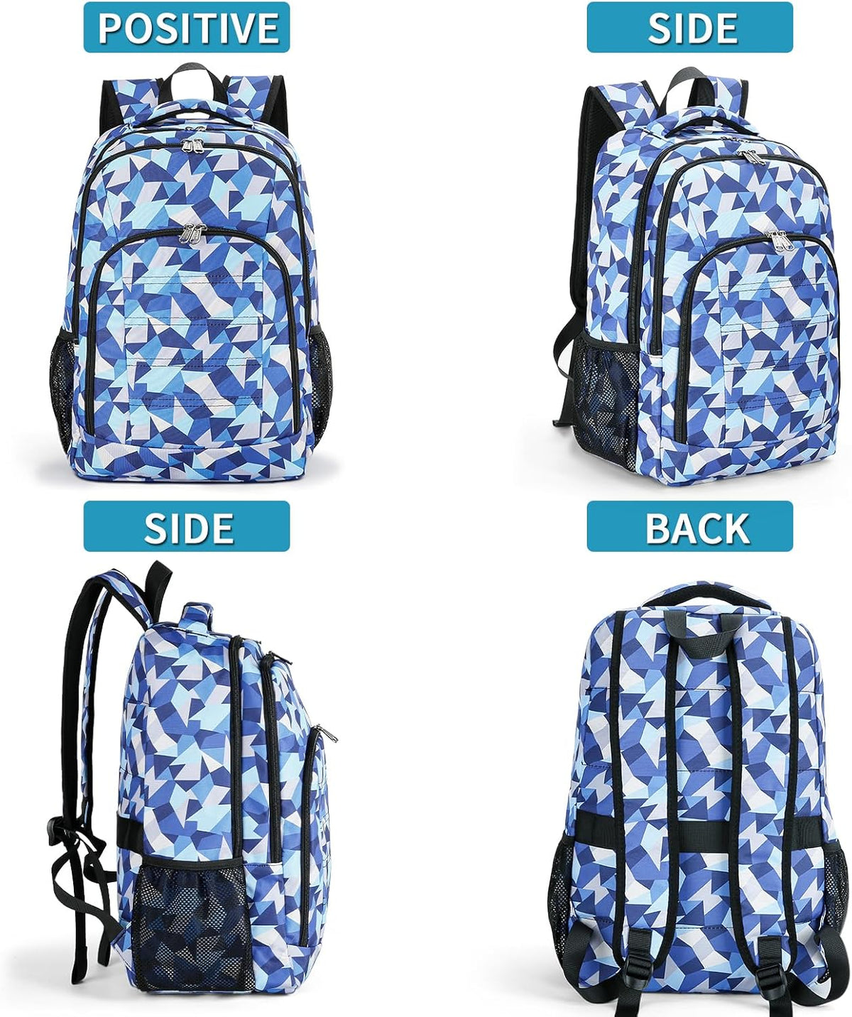 Laptop Backpack with Pencil Case, 15.6 inch Travel Backpack for Women