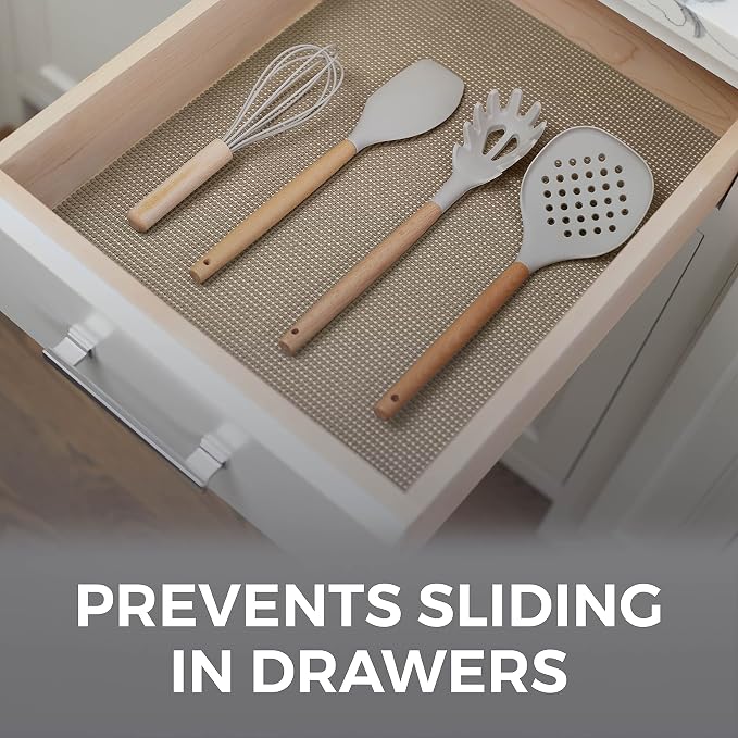 HOME GENIE Shelf Drawer and Cabinet Liner, Durable - Image 3