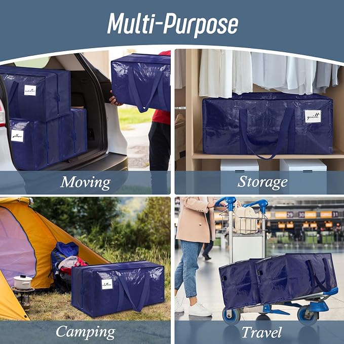6 Pack Extra Heavy Duty Large Moving Bags - Image 7