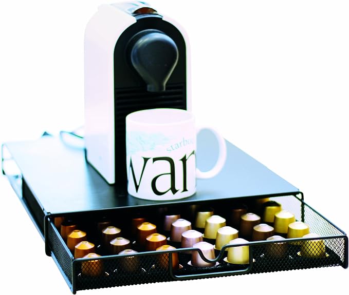 Deco Brothers OriginalLine Pod Holder Mesh Drawer, 56 Nespresso Capsule - Image 2