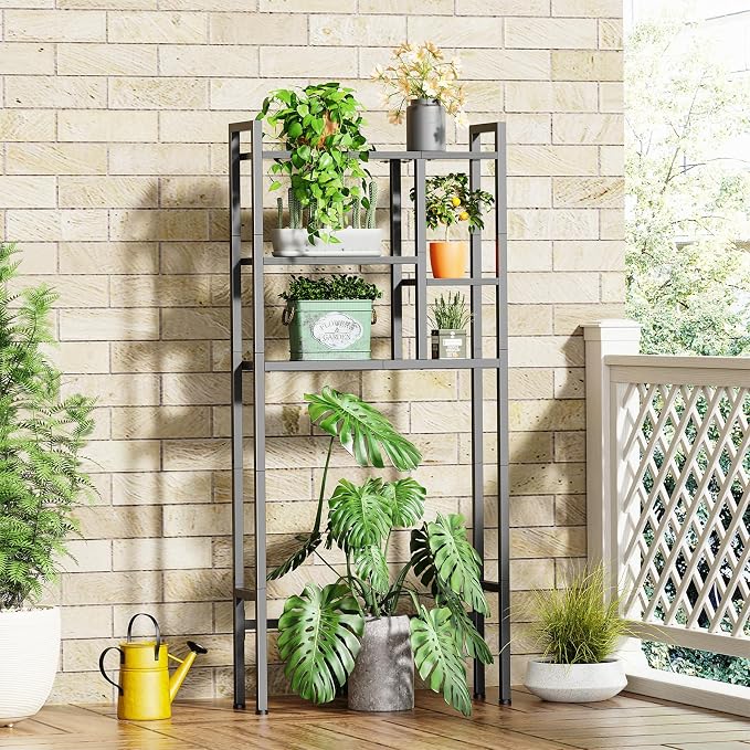 Over The Toilet Storage Rack, 3-Tier Bathroom Organizer Over Toilet, Wooden - Image 6