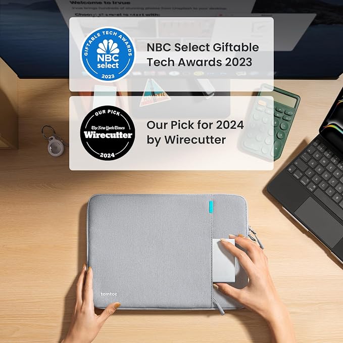 tomtoc 360° Protective Tablet Sleeve - Image 2