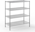 24" Deep x 48" Wide x 54" Height Wire Shelving Kit | 4-Tier | NSF Commercial by Regal+Altair