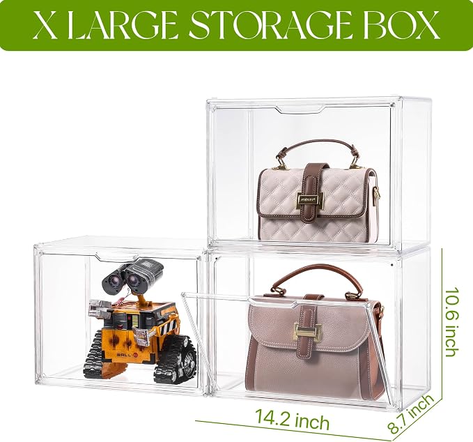 Purse Organizer for Closet, Large Handbag Storage Organizer - Image 2