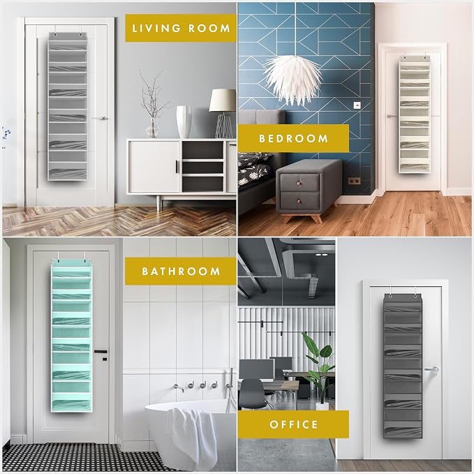 HOMELUX THEORY Over The Door Organizer Hanging - Image 5