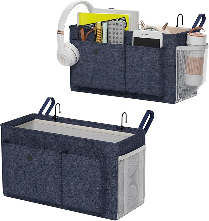 Bedside Caddy Bedside Organizer by Edudif