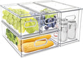 MANO Fridge Drawer Pull Out Stackable Bins by MANO
