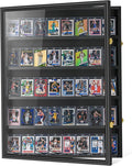 40 Graded Sport Card Display Case XL Baseball Card Display Case Wooden Wall by Kacorn