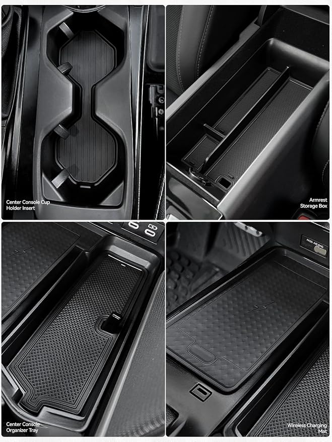ELECFRESH 4PCS Center Console Organizer Tray - Image 5