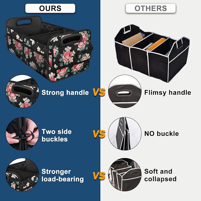 Deosk Car Trunk Organizer for SUV, Car Organizers and Storage - Image 2