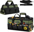 Heavy Duty Tool Bag 20-Inch, Extra Large 16-Pocket Portable Empty Tool Box by UUP