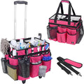 Extra Large Rolling Cleaning Caddy Bag by Timoxi