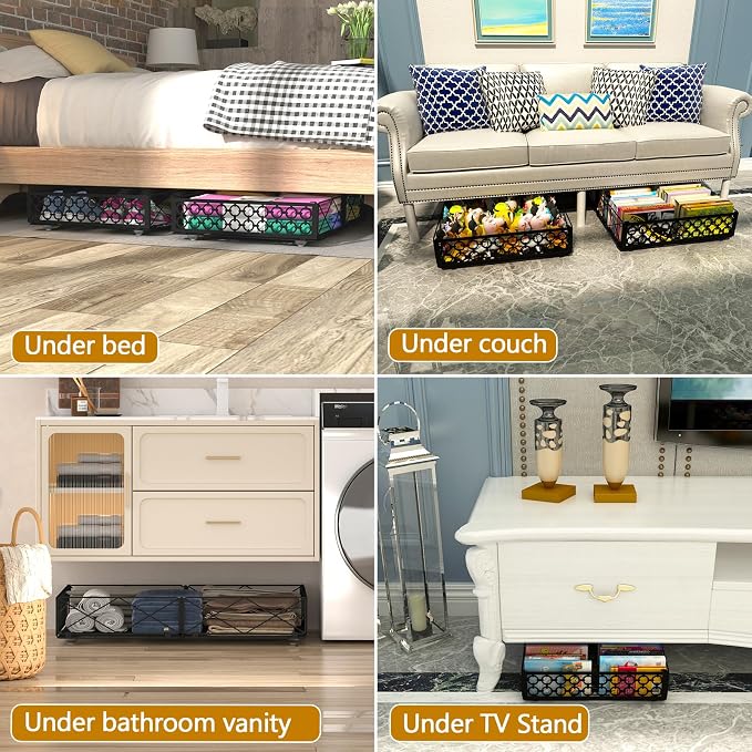 NADAMOO Low Profile Under Bed Storage - Image 6