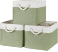 Bidtakay Large Fabric Baskets for Organizing Closet Organizers and Storage by BidtakayBaskets