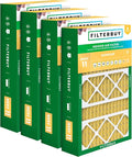 Filterbuy 17x26x4 Air Filter MERV 11 Superior Pet & Allergy Defense, by Filterbuy