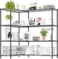 IZEUK Linked Storage Racks, DIY Adjustable Heavy Duty Metal Shelving Unit by IZEUK