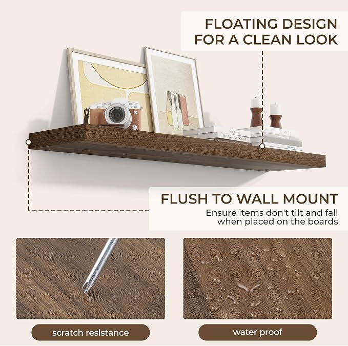 RICHFOCUS 48Inch Floating Shelves - Image 5