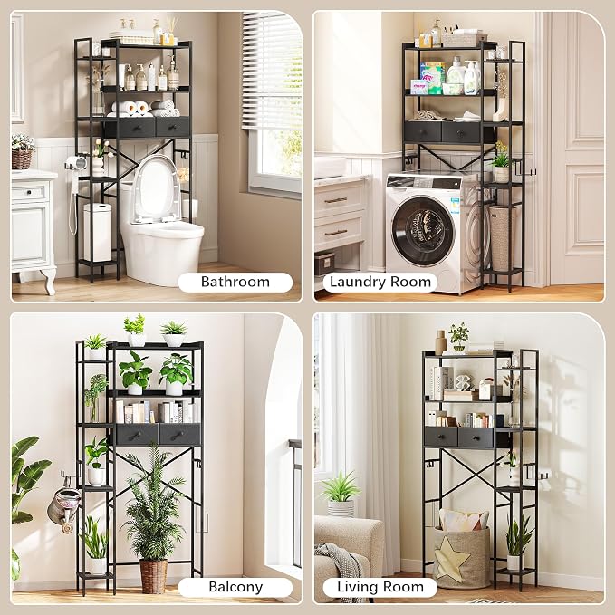 Over The Toilet Storage Shelf - Image 7