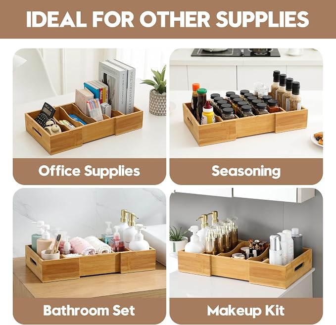 2 Pack Expandable Food Container Lid Organizers, Gift - Image 8