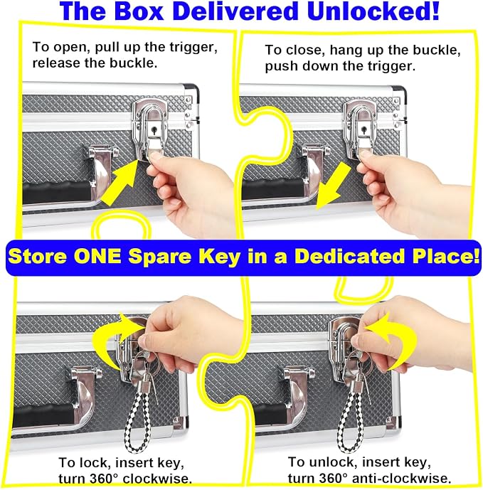 Multi color Card Storage Hard Case, Sports Card Collection Boxes, Trading Cards - Image 7