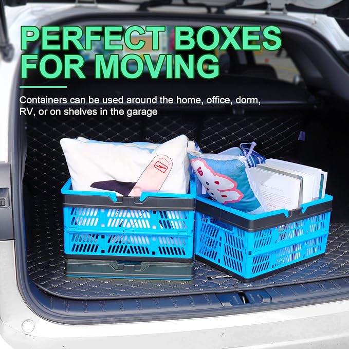 3 Packs 20Liter Collapsible Storage Crates - Image 3