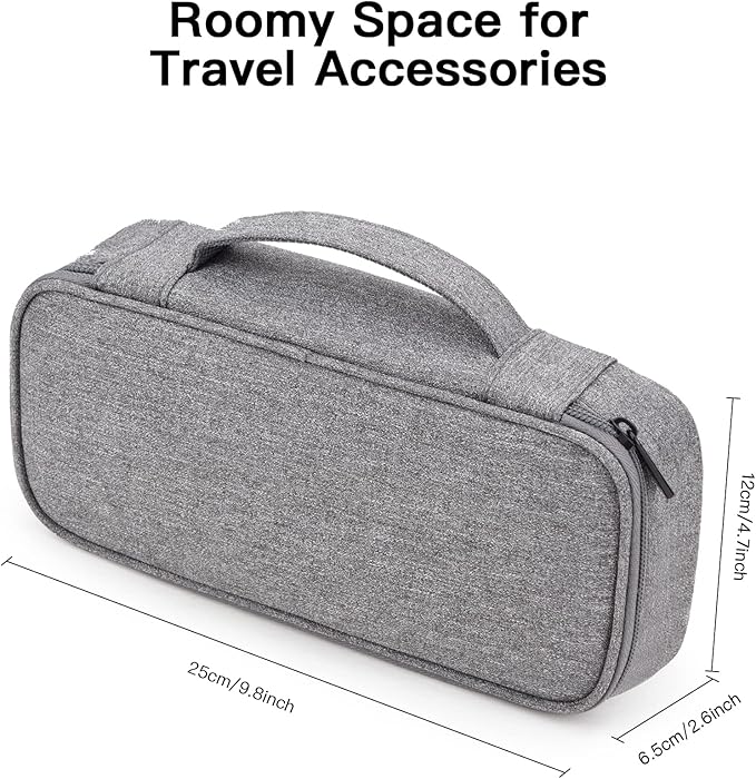 Tech Organizer Travel Case, Electronics Carrying Pouch Bag - Image 2