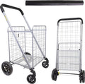 dbest Products Cruiser Cart Deluxe 2 Germ Guard Bundle Shopping Handle Grocery by dbestproductsInc