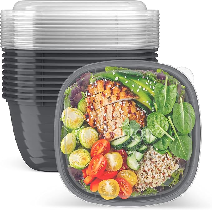 Bentgo Prep - 1-Compartment Bowls - Reusable, Microwaveable by Bentgo