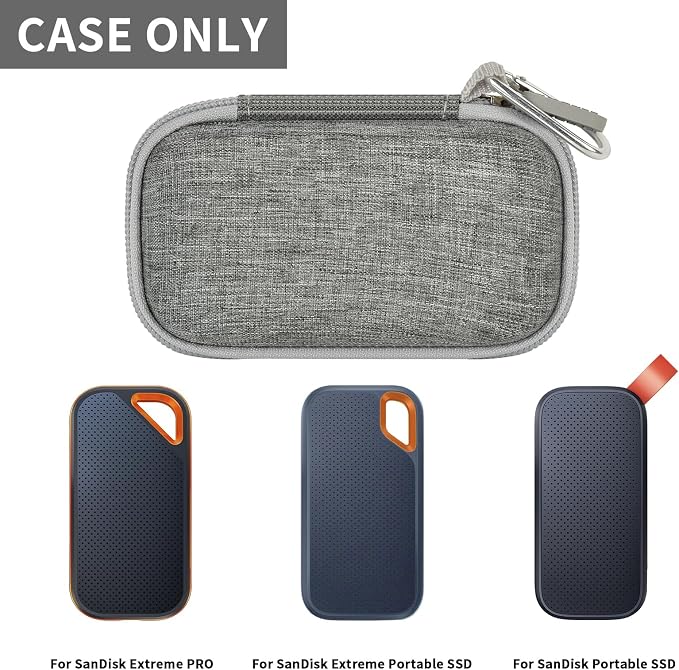 Hard Case Compatible with SanDisk Extreme PRO 500GB 1TB 2TB 4TB Portable - Image 2