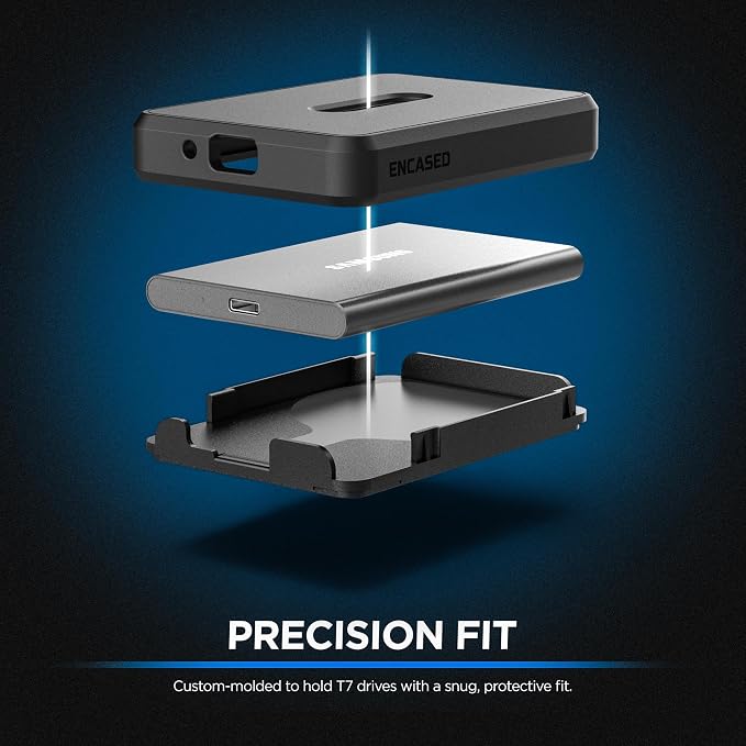 Encased Magnetic Case for Samsung T7 Portable SSD - Image 6
