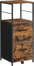VASAGLE File Cabinet for Home Office, 2-Drawer Filing Cabinet by VASAGLEbySONGMICSHOME