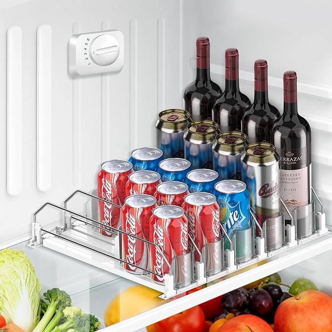 Drink Organizer for Fridge, Upgraded Drink dispenser for fridge, Automatic by Unknown
