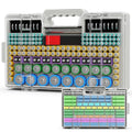 Battery Organizer Storage Holder Box Case by Narotood
