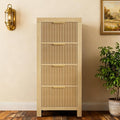 Modern 4-Drawer Solid Wood Dresser by NRITOBY