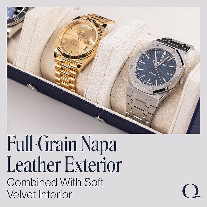 QWATCHBANDS Napa Leather Watch Rolls - Image 2
