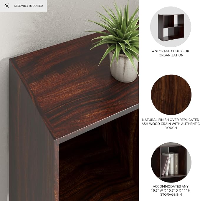 Signature Design by Ashley Glosmount 4 Cube Storage Organizer or Bookcase - Image 4