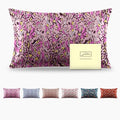 Mulberry Silk Pillowcase for Hair and Skin Standard Size Leopard Print Silk by Suatien